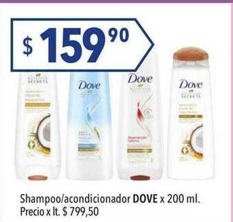 Hergo Shampoo Acondicionador Dove oferta