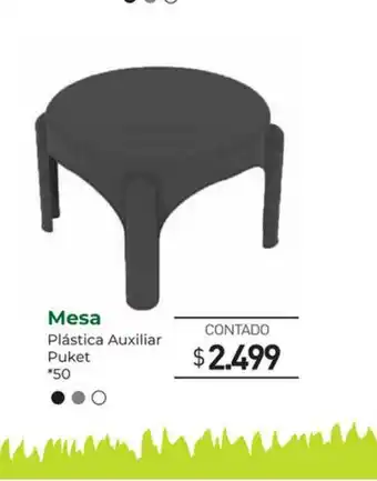 La Anonima Mesa Plástica Auxiliar Puket oferta