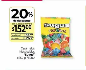 La Anonima Caramelos Masticables Sugus 20% De Descuento oferta