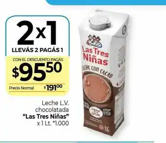 La Anonima Leche L.v. Chocolatada Las Tres Niñas oferta