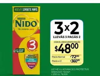 La Anonima Leche Lv Advanced Protectus 3inmuno Nido oferta