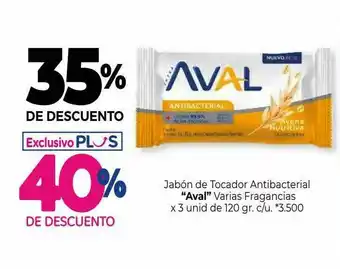 La Anonima Jabón De Tocador Antibacterial Aval Varias Fragancias 35% De Descuento oferta