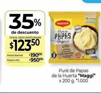 La Anonima Puré De Papas De La Huerta Maggi 35% De Descuento oferta