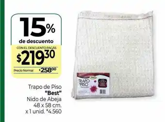 La Anonima Trapo De Piso Best Nido De Abeja 15% De Descuento oferta