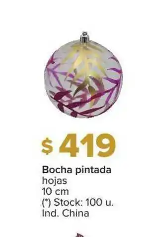 Carrefour Bocha Pintada Hojas 10 Cm oferta