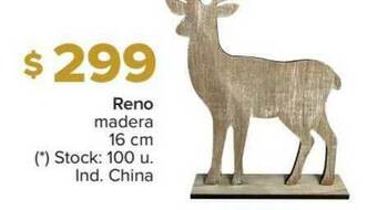 Carrefour Reno Madera 16 Cm oferta