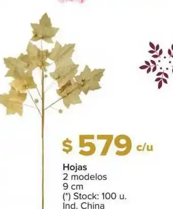 Carrefour Hojas 2 Modelos 9 Cm oferta