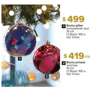 Carrefour Bocha Glitter Bocha Pintada oferta