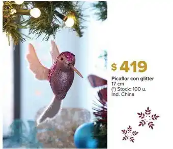 Carrefour Picaflor Con Glitter 17 Cm oferta