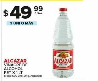 Carrefour Maxi Alcazar Vinagre De Alcohol oferta