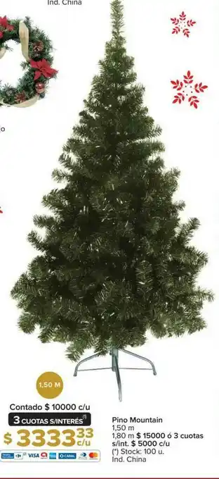 Carrefour Pino Mountain 1.50 M 1.80 M oferta