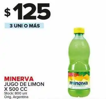 Carrefour Maxi Minerba Jugo De Limon oferta
