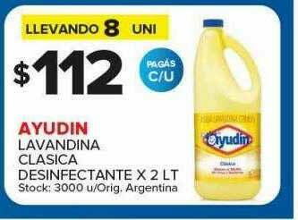 Carrefour Maxi Ayudin Lavandina Clasica Desinfectante oferta