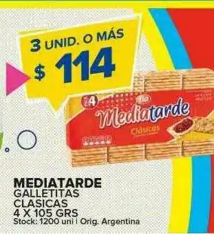 Carrefour Maxi Mediatarde Galletitas Clasicas oferta