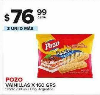 Carrefour Maxi Pozo Vainillas oferta