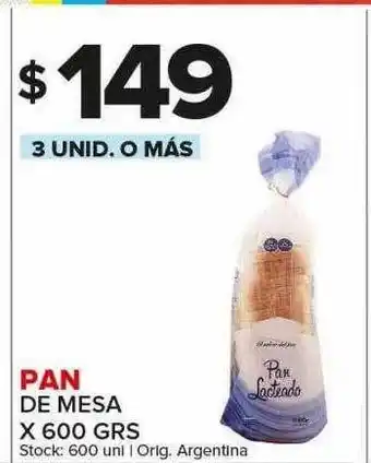 Carrefour Maxi Pan De Mesa oferta