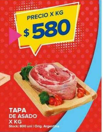 Carrefour Maxi Tapa De Asado X Kg oferta