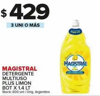 Carrefour Maxi Magistral Detergente Multiuso Plus Limon Bot oferta
