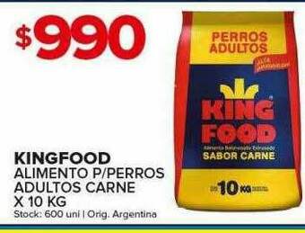 Carrefour Maxi Kingfood Alimento P Perros Adultos Carne oferta
