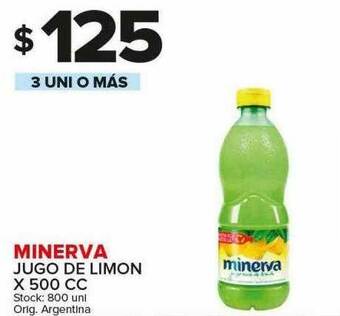 Carrefour Maxi Minerva Jugo De Limon oferta