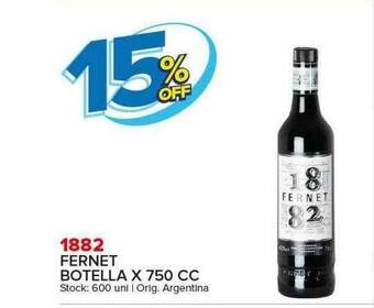 Carrefour Maxi 1882 Fernet oferta