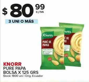 Carrefour Maxi Knorr Pure Papa oferta