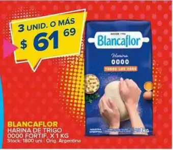 Carrefour Maxi Blancaflor Harina De Trigo Fortif oferta