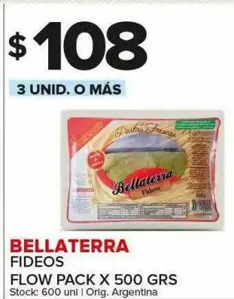Carrefour Maxi Bellaterra Fideos Flow Pack oferta