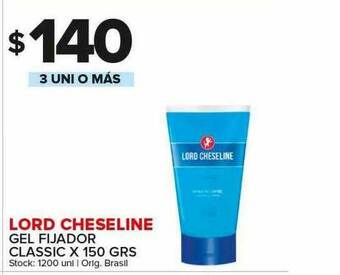 Carrefour Maxi Lord Cheseline Gel Fijador Classic oferta