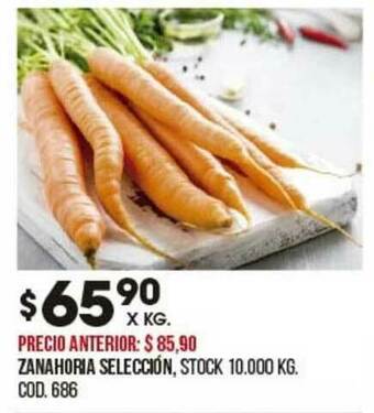Coto Zanahoria Selección oferta