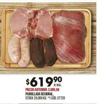 Coto Parrillada Regional oferta