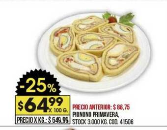 Coto Pionono Primavera oferta
