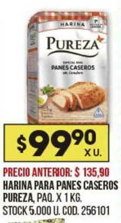 Coto Harina Para Panes Caseros Pureza oferta