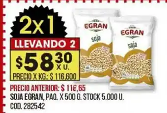 Coto Soja Engran oferta
