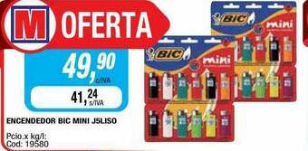 Maxiconsumo Encendedor Bic Mini J5liso oferta