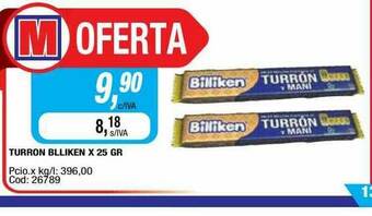 Maxiconsumo Turron Billiken oferta