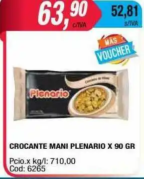Maxiconsumo Crocante Mani Plenario oferta
