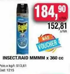 Maxiconsumo Insect. Raid Mmmm oferta