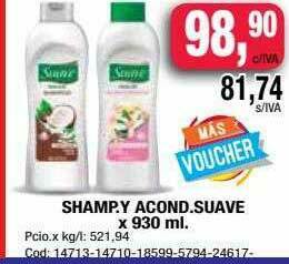 Maxiconsumo Shamp. Y Acond. Suave oferta