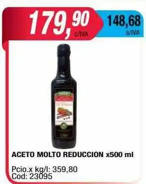 Maxiconsumo Aceto Molto Reduccion oferta