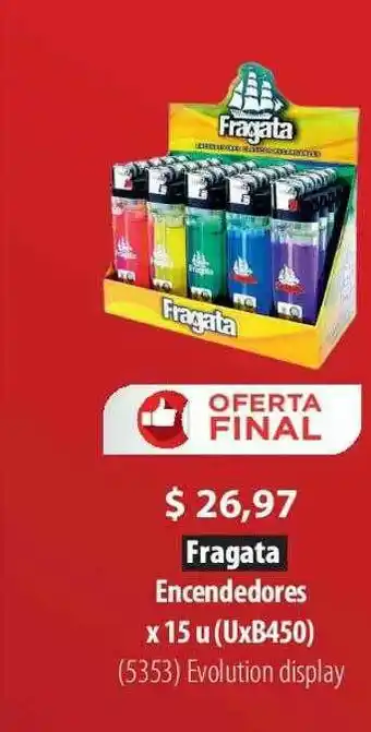 Parodi Fragata Encendedores oferta