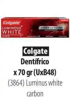 Parodi Colgate Dentifrico Luminus White Carbon oferta