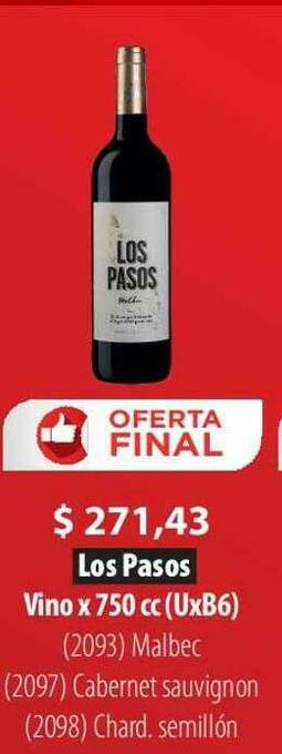 Parodi Los Pasos Vino oferta