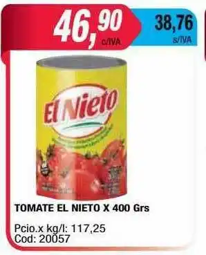 Maxiconsumo Tomate El Nieto oferta