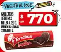 Supermercados DIA Galletitas rellenas melba oferta