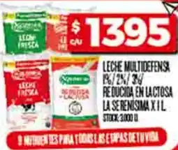 Supermercados DIA Leche multidefensa reducida en lactose la serenisima oferta