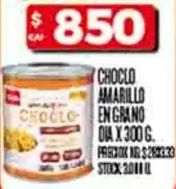 Supermercados DIA Choclo Amarillo en grano oferta