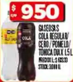 Supermercados DIA Gaseosas oferta