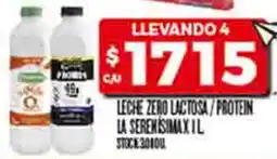 Supermercados DIA Leche zero lactosa/protein la seremisimax oferta