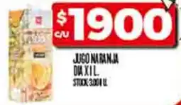 Supermercados DIA Jugo naranja oferta